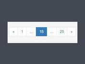 jQuery Plugin For Responsive Bootstrap Pagination Component - rpage