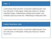 <b>jQuery Plugin For Responsive Multi Line Text Truncating - fewlines</b>