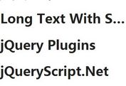 jQuery Plugin For Responsive Scrollable Text - adaptText