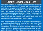jQuery Plugin For Responsive Sticky Site Header - Stickable