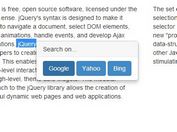 jQuery Plugin For Searchable Site Content - selectedText