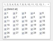 jQuery Plugin For Selecting Multiple Elements - Multiple Select