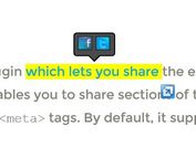 <b>jQuery Plugin For Shareable Web Content - Contentshare.js</b>