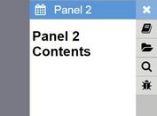 jQuery Plugin For Sidebar Sliding Menu - Slidemenu