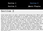 jQuery Plugin For Single Page Scroll To Navigation