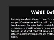 jQuery Plugin For Smart Exit Pop Behaviour - Exit Popup