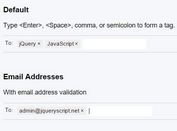 jQuery Plugin For Tag / Token Style Text Entry - Taginput