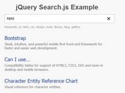 jQuery Plugin For Text Live Search - Search.js