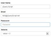 jQuery Plugin To Auto Fill Form Elements From Preset Data - Form Autofill
