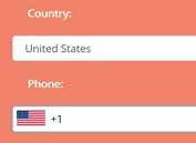 jQuery Plugin To Auto Set Country Calling Codes - phonecode