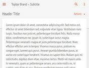 jQuery Plugin To Auto Show Site Navigation On Scroll Up - topbar