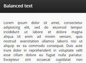 jQuery Plugin To Balance The Remaining (Empty) Space In Text - BalanceText