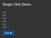jQuery Plugin To Bind Single Click Event To Element - singleclick.js