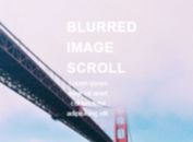 jQuery Plugin To Blur Html Elements On Scroll - Scroll Hero