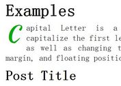 jQuery Plugin To Capitalize First Letter - Capital Letter