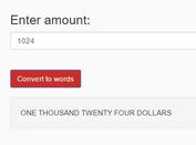 jQuery Plugin To Convert Numbers Into Words - num2words