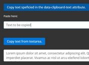 jQuery Plugin To Copy Any Text Into Your Clipboard - Copy to Clipboard