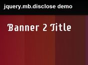 jQuery Plugin To Create Amazing Presentations - mb.disclose