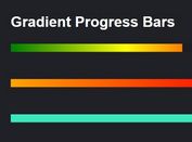jQuery Plugin To Create Animated Gradient Progress Bars