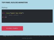 jQuery Plugin To Create App Style Off-canvas Panels  - panels.js