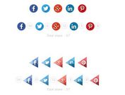 jQuery Plugin To Create Custom Share Buttons With Counts - csbuttons