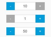 jQuery Plugin To Create Increment / Decrement Input Spinners - handleCounter