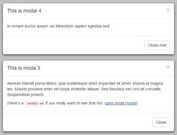 jQuery Plugin To Create Multiple Bootstrap Modals