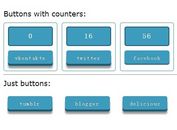 jQuery Plugin To Customize Social Share Buttons and Counters - SocialShare