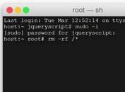 jQuery Plugin To Emulate Terminal Window - Shell.js