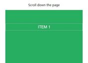 jQuery Plugin To Fade In Elements When Scrolling Down - FadeInScroll