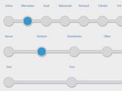 jQuery Plugin To Generate Horizontal Selectors From Bootstrap Selects