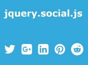 jQuery Plugin To Generate Social Share Links Using HTML Meta Tags
