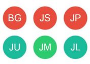 jQuery Plugin To Generate Text Avatars - Name Badges