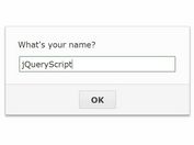 jQuery Plugin To Replace Native JS Popup Boxes - MessageBox