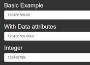 jQuery Plugin To Restrict And Format Input Number