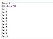 jQuery Plugin To (un)Select All The Checkboxes By One Click - tCheckAll