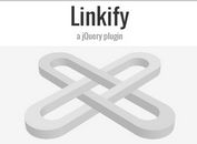 <b>Transform URLs In Text Into Links - linkify</b>