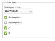 jQuery Plugin for Custom Form Elements - Custom Forms