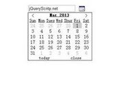 jQuery Plugin for Simple Date Picker Widget - simpledatepicker