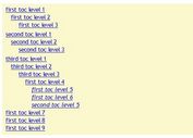 jQuery Simple Table Of Contents Plugin - tocBuilder