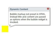 jQuery Speech Bubble Style Tooltip Plugin - Bubble