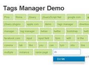 jQuery Tags Manager with Twitter Bootstrap - tagmanager