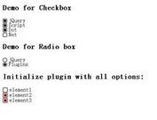 jQuery Tunable Check/Radio Box Plugin - Tunable Radiobox