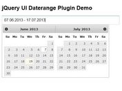 jQuery UI Date Range Picker Plugin - Daterange