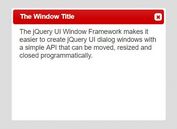Handle & Manage jQuery UI Dialog Windows - Window.Framework