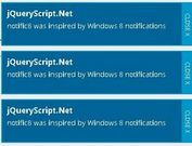 jQuery Windows 8-Style Notification Plugin - notific8