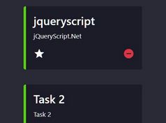 Draggable Kanban Board App With jQuery And Bootstrap