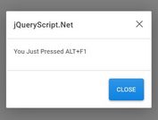 Keyboard Shortcut Handling Plugin - jQuery ShortcutKeys
