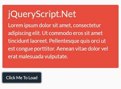 Load External Page From Link - jQuery AJAX Actualizer