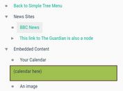 macOS Finder Like Tree View Plugin - jQuery simpleTreeMenu